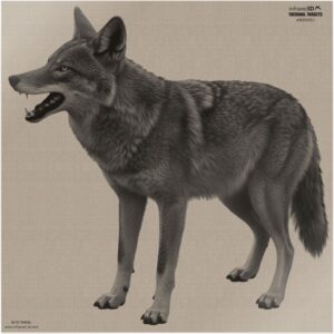 Infrared-Id RCOYOTEL1 Thermal Coyote Targt