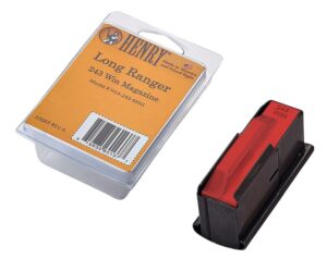 Henry Repeating Arms Long Ranger 243 Winchester Rifle Magazine Long Ranger 243 Winchester 4 Round Magazine Black
