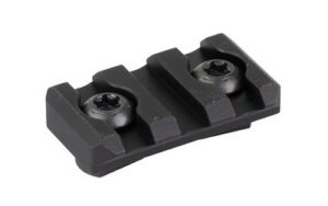 Low Profile Picatinny Rail M-LOK Low Profile 3 Slot 1.37 Black