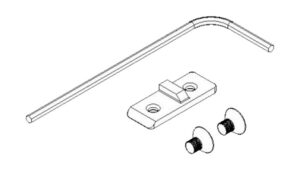 Kel-Tec S2K205CZ75 Mag Catch Kit Magazine Catch Kit Made of Steel with Black Finish for CZ 75 Sub 2000 Gen2 Magazines