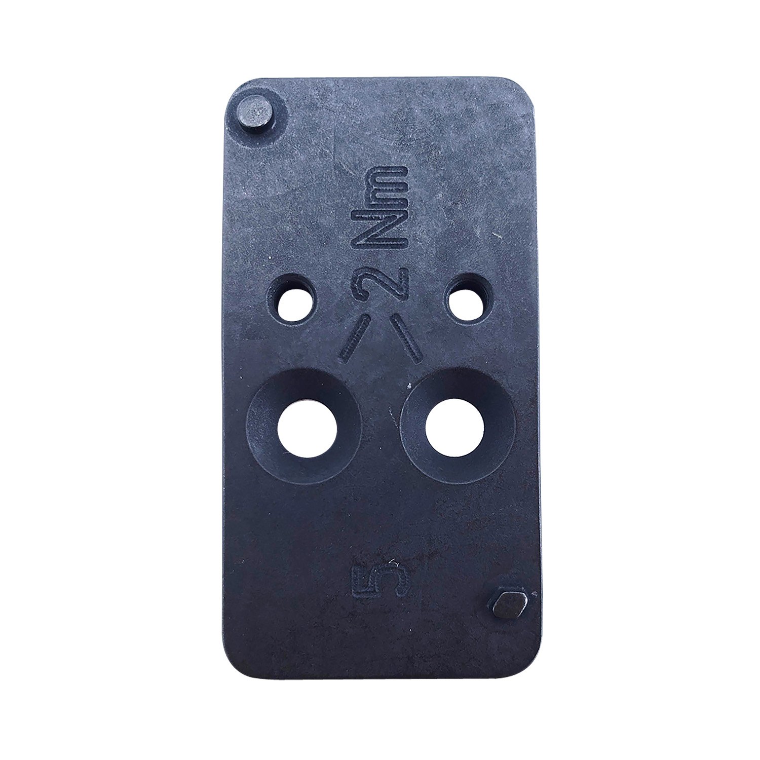 Heckler & Koch HK 50254265 Optic Plate #5 Black Steel, Fits HK VP9 or Burris/Vortex Pattern Footprint Mount