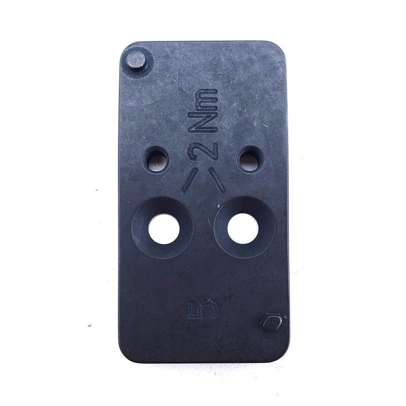 Heckler & Koch HK 50254265 Optic Plate #5 Black Steel, Fits HK VP9 or Burris/Vortex Pattern Footprint Mount - Image 2