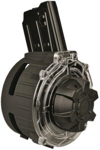 Gforce Arms GFDRUM2012 Drum Magazine 20-Round Drum Fits Akdal MKA 1919 Black Steel/Polymer