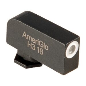 Tritium Front Sight for Glock~ 0.240''X0.125'' Green with White Outline Sight for Glock~
