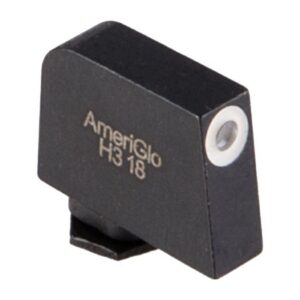Tritium Front Sight for Glock~ 0.350''X0.125'' Green with White Outline Sight for Glock~