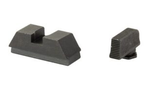 Ameriglo Sight Set Glock Tall Black Front Flat Black Rear