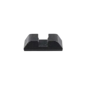 Black Rear Sight for Glock (all) Serrated Black Protector
