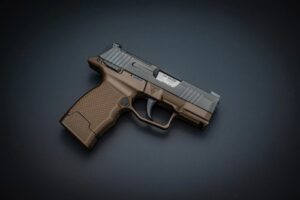 JT P365 Grip Module No Safety 10-XL Base Plates Anodize Dark Bronze