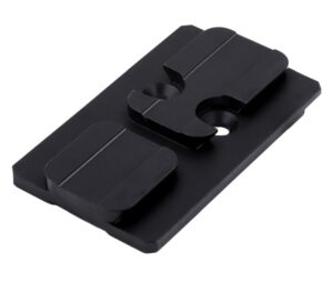 XS Sights GLOM001SM1ACRO Glock MOS Optic Plate ACRO Footprint Black Nitride Steel