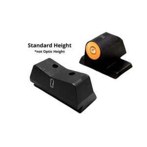DXT 2 Big Dot Night Sights for S&W M&P M2.0 DXT 2 BIG DOT OPTIC READY for S&W M&P FULL/COMPACT ORANGE