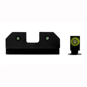 R3D Night Sights for Glock R3D Night Sights for Glock 17/19/22/24/26/27/31/36/38 Green