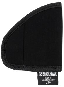 Blackhawk 40MP01BK TecGrip Magazine Holster IWB Black Laminate 01 Ambidextrous