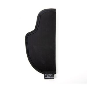 Blackhawk Tecgrip IWB Holster Ambidextrous Size 01 Black Med Frame 380 Auto 3-4"