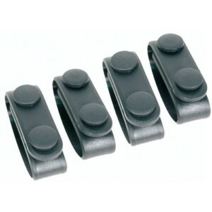 Blackhawk Molded Belt Keepers 4/PAK Black