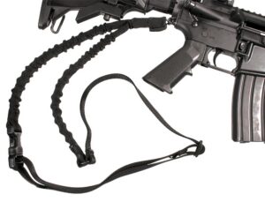 Blackhawk 70GS12BK Storm Rifle Sling Black Nylon Webbing 1.25" Wide Single-Point Design