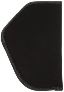 Blackhawk 73IP08BKL Inside the Pants IWB Size 08 Black Suede Belt Clip Fits Small Frame 5-Round Revolver Fits 2" Barrel Left Hand
