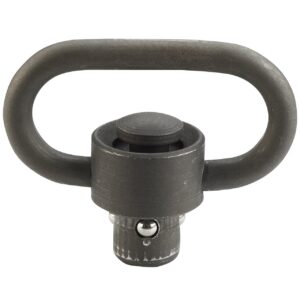 Blackhawk 71SS00BK Heavy Duty Black Phosphate Push Button Steel Quick Release