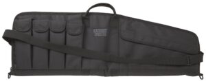 Blackhawk 74SG36BK Sportster Tactical Carbine Case 36" Black 600D Polyester with PVC Laminate 4 Mag Pocket 2 Large Accessory Pockets