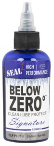 Seal 1 SLBZ2 Signature Below Zero Cleans, Lubricates, Protects 2 Oz Squeeze Bottle