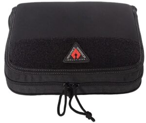 Advance Warrior Solutions SPC10 Single Pistol Case 10" Long Black Durable Soft Fabric Compatible with Most Standard Sized Pistols