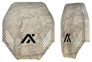 Axil LLC MXPLTT MX Plate Polymer Over the Head Dessert Tan