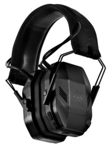 Axil LLC MXELEE MX Electronic Earmuffs 30 dB Over the Head Black