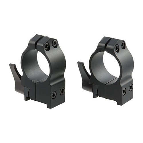 Maxima Grooved Receiver Line Quick Detach Ruger Rings QD Grl Ruger M77 & Hawkeye Rings 1 Inch Med Matte