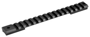 Warne M673M Tactical Picatinny Rail Matte Black Steel Remington 700/Bergara B-14/Christensen Arms/CVA Paramount Bergara B-14 Remington 700 Rifle Short