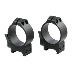 Maxima Quick Detach Rings 34MM Medium (.375'') QD Rings Black