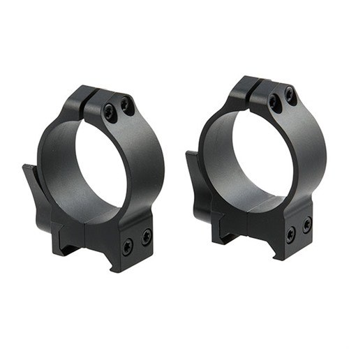 Maxima Quick Detach Rings 34MM Medium (.375'') QD Rings Black