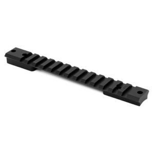 Warne Mountain Tech Tactical Rail Matte Black Remington Long Action