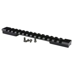 Warne 7664M Mountain Tech Tactical Rail Black Anodized Aluminum HS Precision Savage Style Action, Savage 110 (New), Short Action 0 MOA