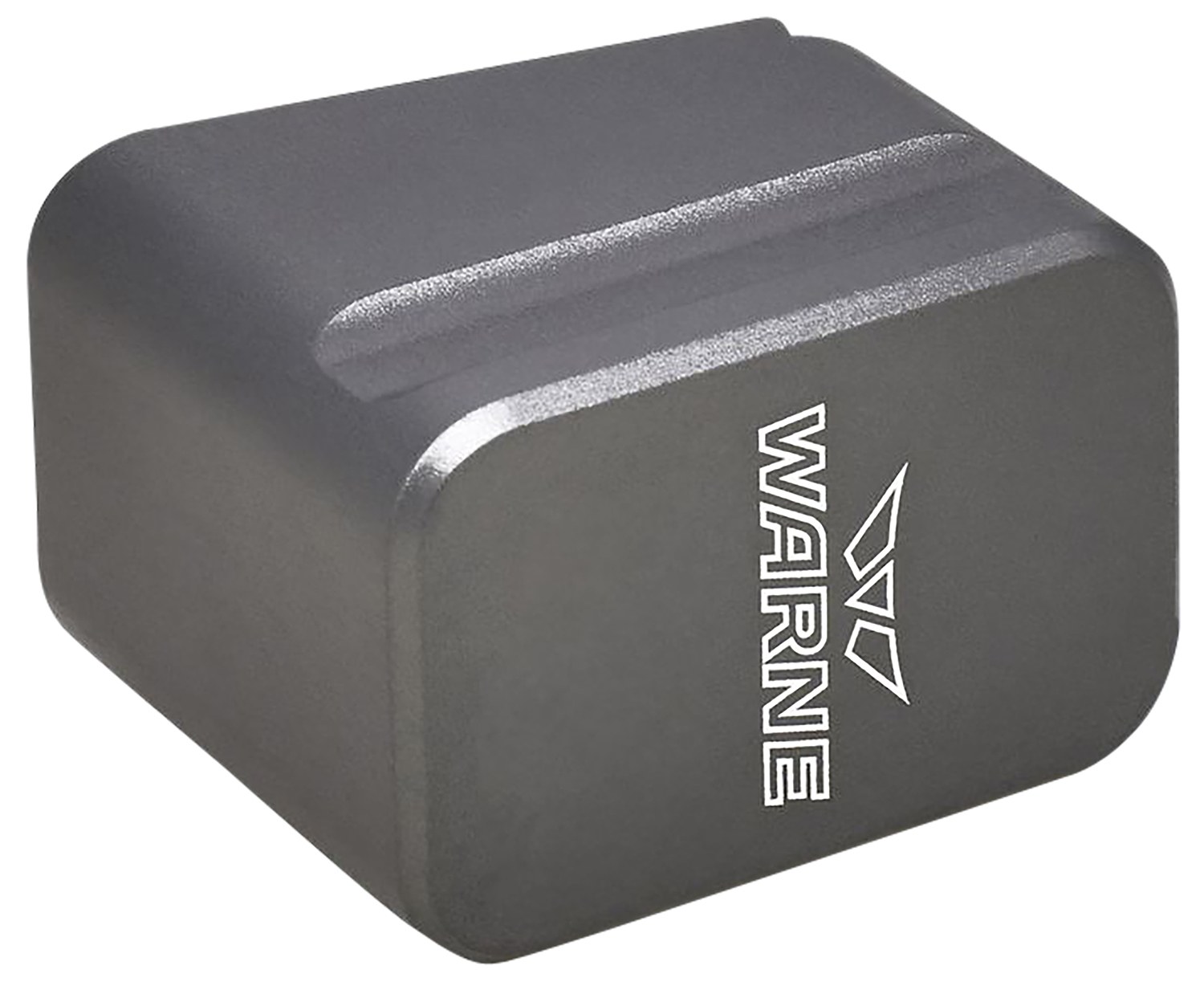 Warne MEG1754GR Magazine Extension Made of 6061-T6 Aluminum with Hardcoat Anodized Gray Finish for Glock 17, 22 Magazines (Adds 5-Round 9mm Luger