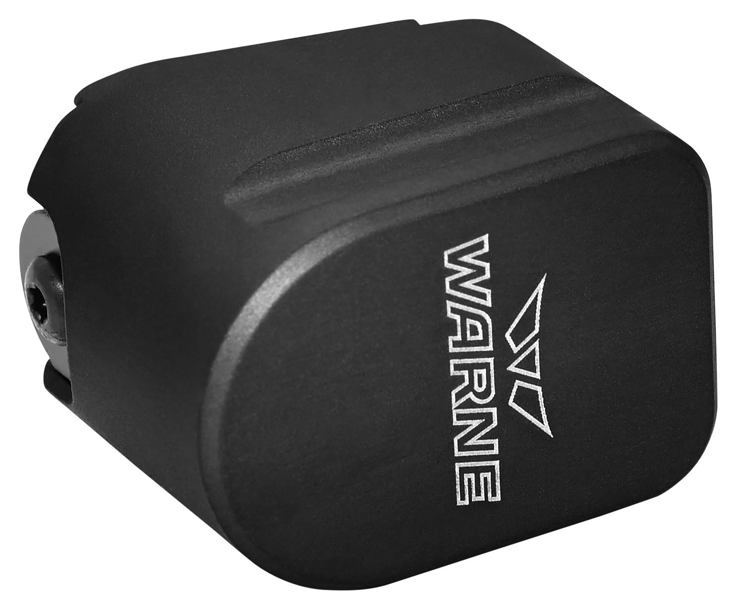 Warne MESW54BLK Magazine Extension Made of 6061-T6 Aluminum with Hardcoat Anodized Black Finish for S&W M&P Magazines (Adds 5-Round 9mm Luger