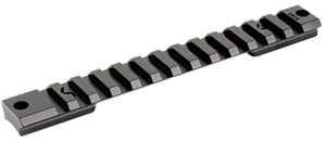 Warne V464M Vapor Picatinny Rail Black Anodized Savage 110 Short Action, 0 MOA