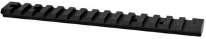 Warne V4T320MOA Vapor Picatinny Rail Black Anodized Aluminum Fits Tikka T3/T3x, 20 MOA