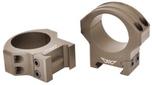 Warne 8502TM HyperLite Matte Black MagnaFusion Alloy 1" Tube High Dovetail MOA Fits Compatible with Tikka T3/T3x Factory Dovetail