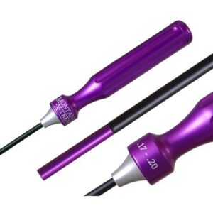 1-PIECE Coated Rifle Cleaning Rods 17-20 Caliber 30'' 5-40F Cleaning Rod