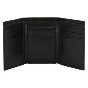 S&W - Mens Tri-Fold Wallet-Black