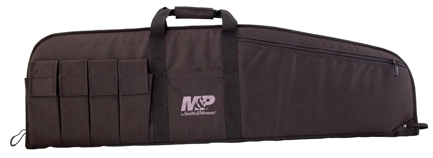 Smith & Wesson M&P Accessories 110015 Duty Series Medium Case Black Nylon Foam Padding