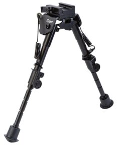 Smith & Wesson Caldwell 110140 Picatinny Rail XLA Fixed Bipod 6-9" Vertical Adjustment, Black Aluminum