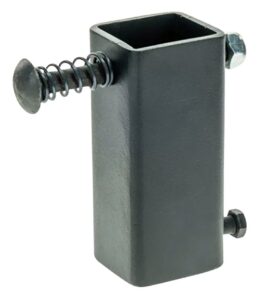 Smith & Wesson Caldwell 1102669 T-Post Plate Hanger Black AR500 Steel Hanging