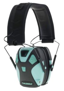 Smith & Wesson Caldwell 1101672 E-Max Pro 23 dB Over the Head Aqua Blue/Black Adult