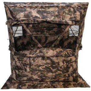 Bog Sitting Hub Blind 600D Mossy Oak