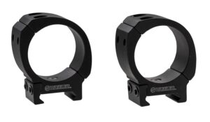 Wheeler 1133754 Sporter Scope Rings Black 34mm Medium