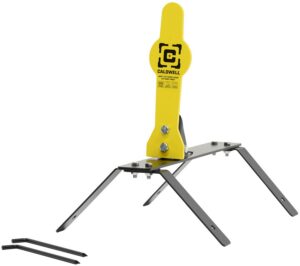 Smith & Wesson Caldwell 1178560 Auto Reset 33% Rifle Yellow AR500 Steel Pepper Popper Includes Ground Stakes