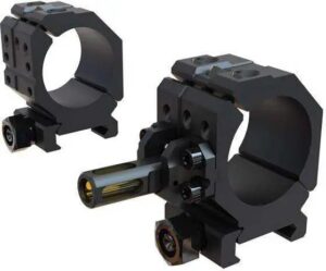 Wheeler Picatinny Rail Scope Rings 1in High