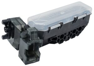 Caldwell 1099117 Magazine Charger Rotary 22 LR 100-Round Compatible with T/CR & 10/22 Magazines Black Polycarbonate