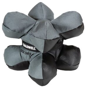 Caldwell 1102665 Tack Driver X with Gray & Black Finish, Rubber Bottom, Plastic Pellet Filled, 6.50 Lbs & 8" W X 8" H X 8" D Dimensions