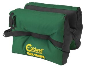 Smith & Wesson Caldwell 569230 Tack Driver Prefilled Green Nylon Front and Rear Bag